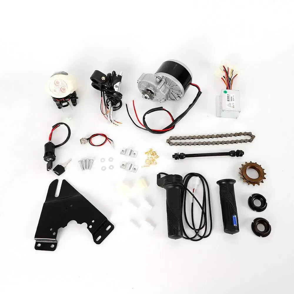 24V/36V Electric Bike Conversion Kit, E-Bike Motor Conversion Kit, 250W Bike Controller for 22-29" Bike