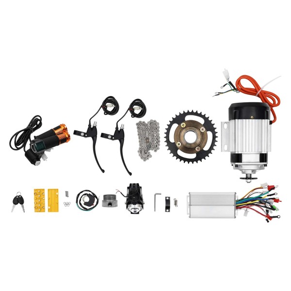 48V Brushless Electric Motor with Control 750W for E-Bike and Scooter for Bicycle Chain Drive Electric Gear Bicycle Rear Derailleur E-Bike