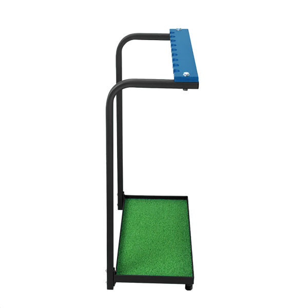 9 Golf Club Set Storage, Golf Putter Stand, Heavy Duty Metal Organizer, 9 Putters and Equipment