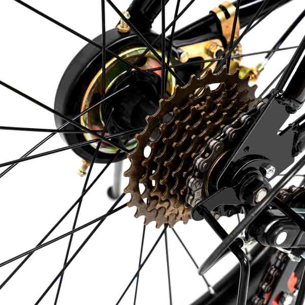 20 Inch Mountain Bike Carbon Steel Children's Mountain Bike Double Disc for Girls Boys  Kids Girls Boys Bike 7 Gang Speed 85 Kg Red