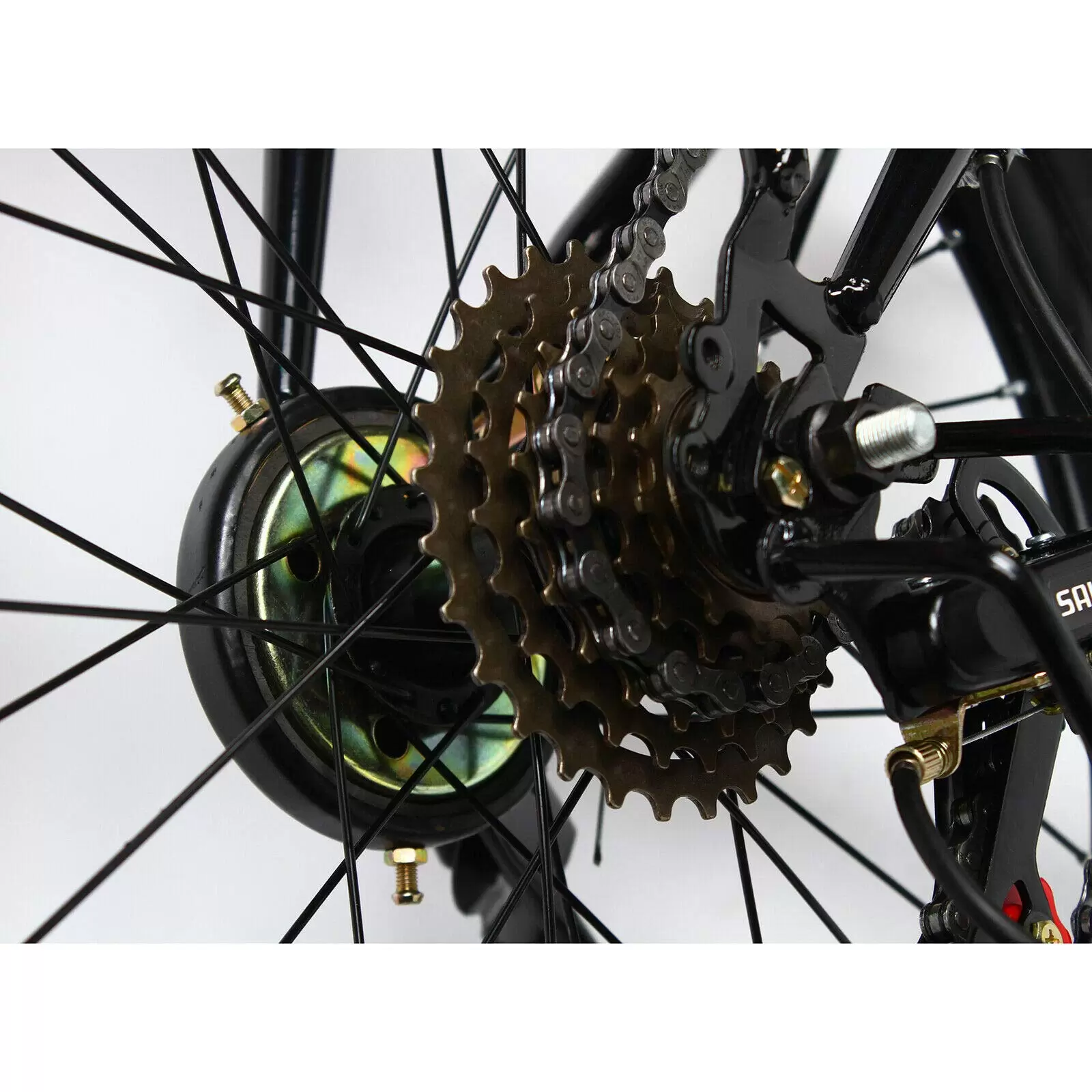 20 inch Kids Mountain Bike 7 Speed Children Bicycle Cycling Perfect For Beginner Riders Girls Boys Available Adjust Height Double