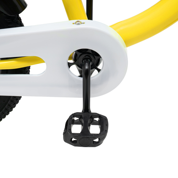 16 Inch Children's Bike For Boys And Girls Carbon Steel Frame Wheel With Brake Suitable for children with height of 105cm to 135cm Yellow 16 Inch Children's Bike For Boys And Girls Carbon Steel Frame Wheel With Brake Suitable for children with height of 105cm to 135cm Yellow