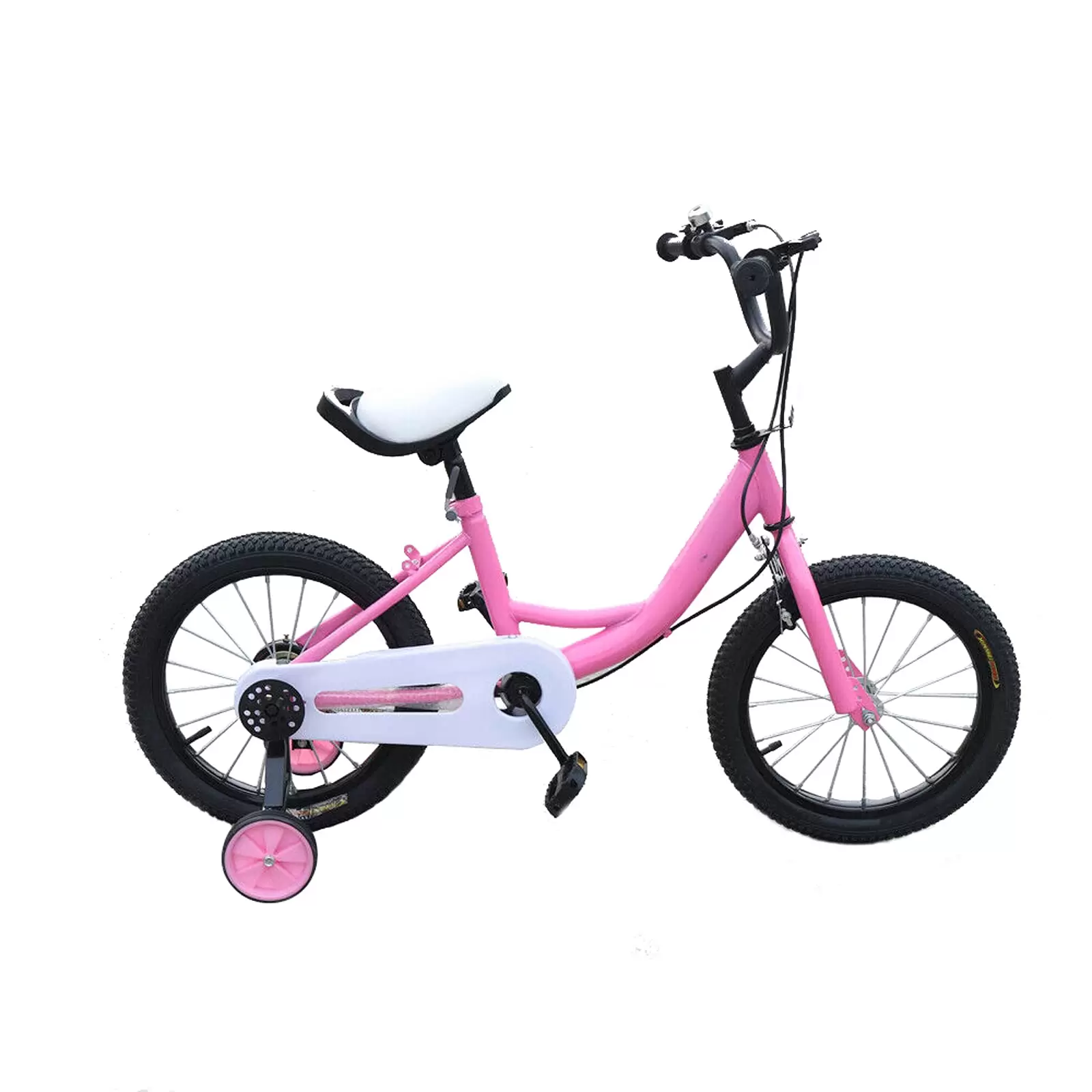 16 Inch Children's Bicycle for Boys Universal Children's Bicycle with Training Wheels Pink Bike Suitable for Children with Height of 105cm to 135cm 16 Inch Children's Bicycle for Boys Universal Children's Bicycle with Training Wheels Pink Bike Suitable for Children with Height of 105cm to 135cm
