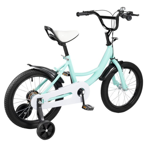 16 Inch Children's Bike for Girls and Boys from 4 to 8 Years Old with Non-slip Stabilizers Suitable for Children with Height of 105cm to 135cm
