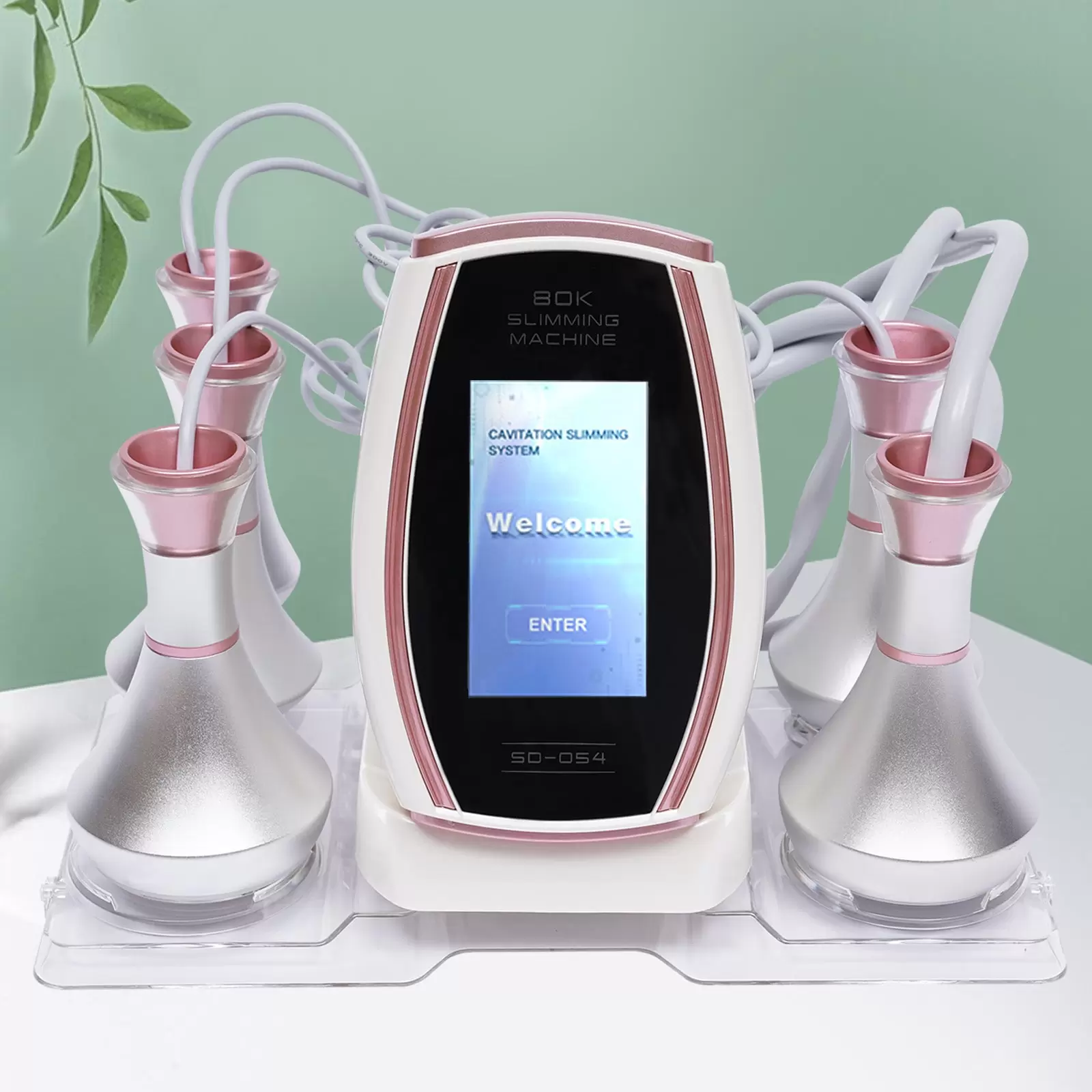 Multipolar Ultrasonic Cavitation Radio Frequency Device, High Frequency Weight Loss Ultrasonic Slimming Beauty Machine