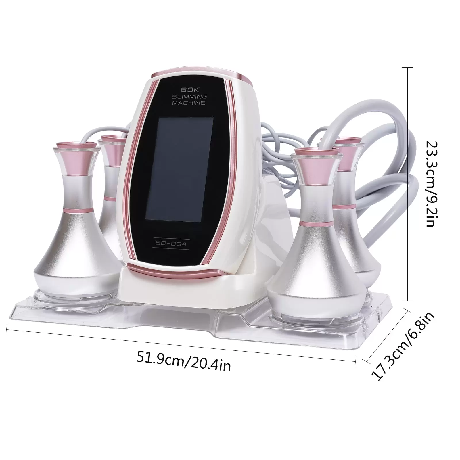 Multipolar Ultrasonic Cavitation Radio Frequency Device, High Frequency Weight Loss Ultrasonic Slimming Beauty Machine