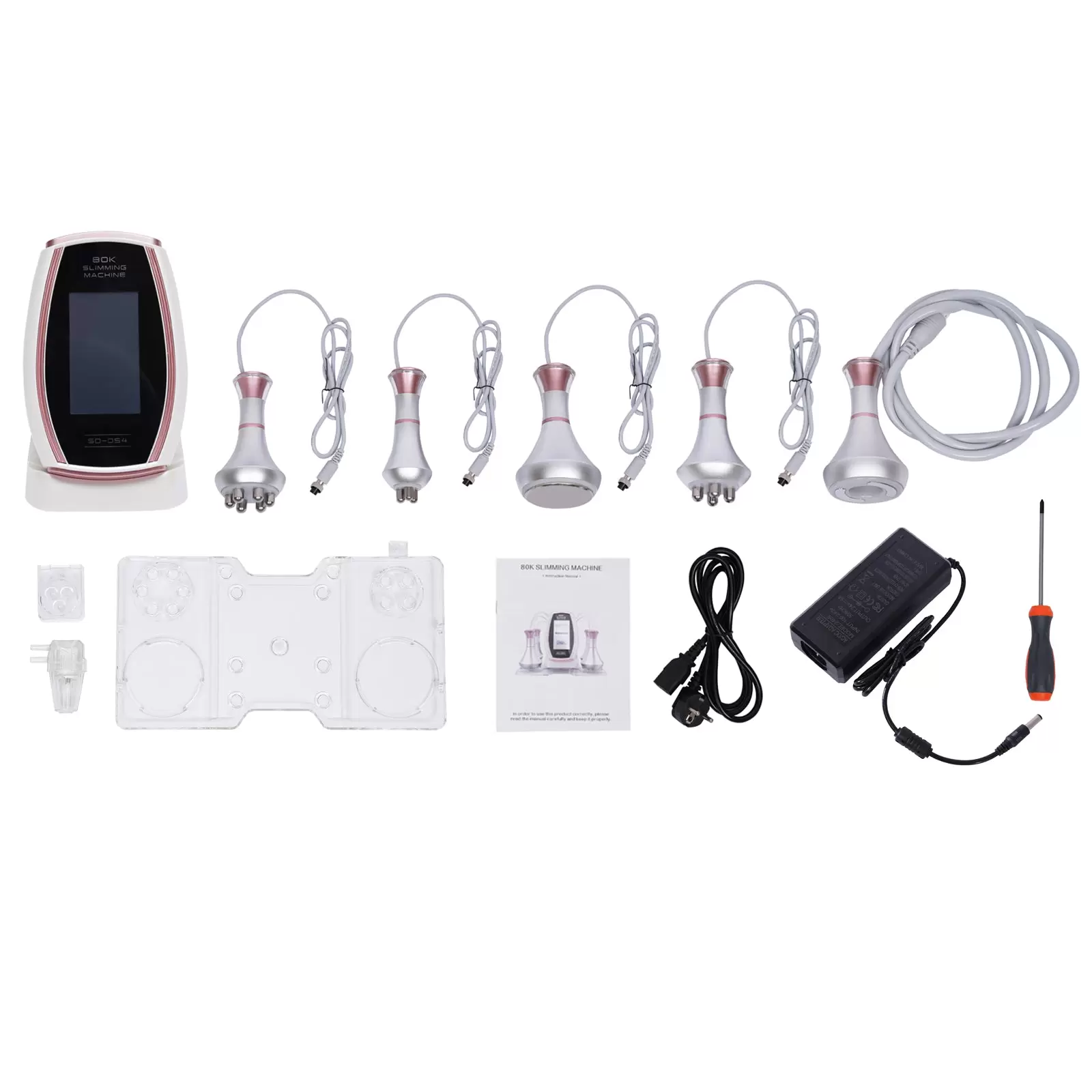 Multipolar Ultrasonic Cavitation Radio Frequency Device, High Frequency Weight Loss Ultrasonic Slimming Beauty Machine