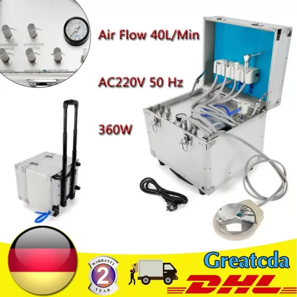 Portable Tooth Cleaning Kit 220V 360W - Portable Tooth Cleaning Device - Dental Treatment Unit