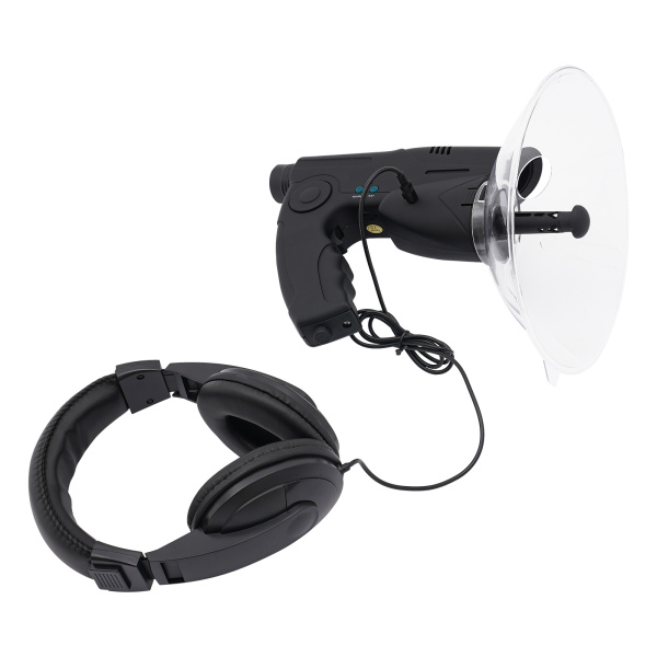 Listening device with microphone for bird watching, Recording distance: 100m, Sensitivity: -68 ~ -50dB