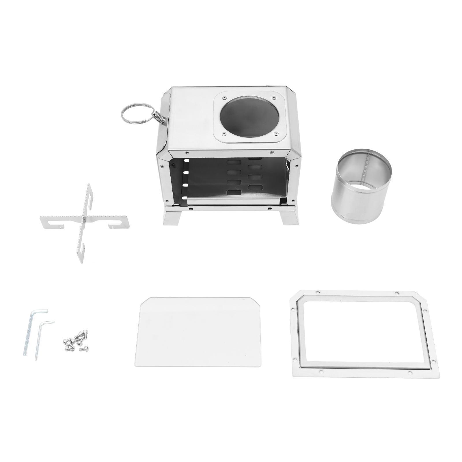Camping Stove, Portable Camping Stove for Backpacking, Camping Wood Stove for Outdoor Cooking Hiking BBQ Camping Stove, Portable Camping Stove for Backpacking, Camping Wood Stove for Outdoor Cooking Hiking BBQ