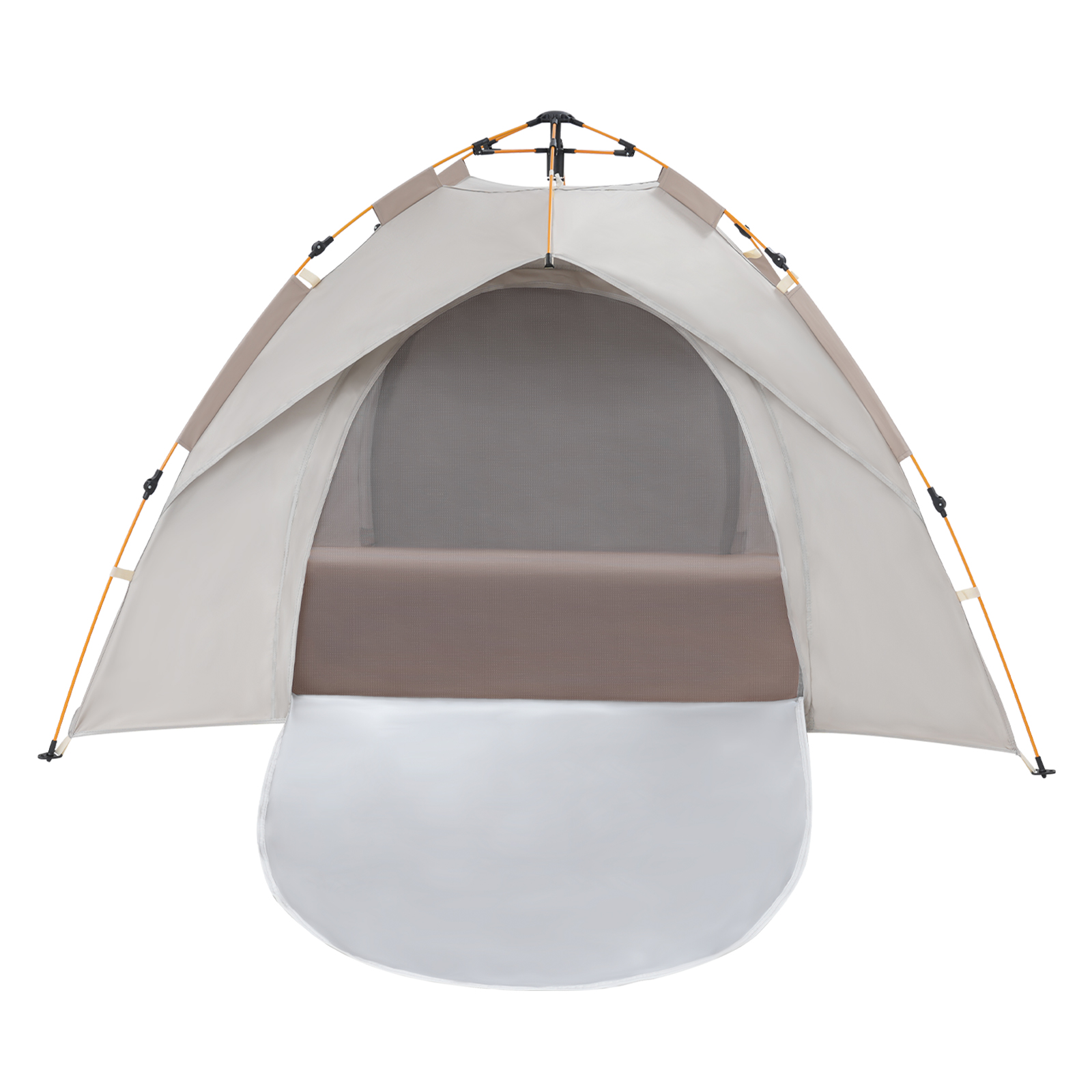 Tent with Mesh Windows, Instant Pop Up Tent, Family Camping Tent for Family Camping, Traveling, Fishing
