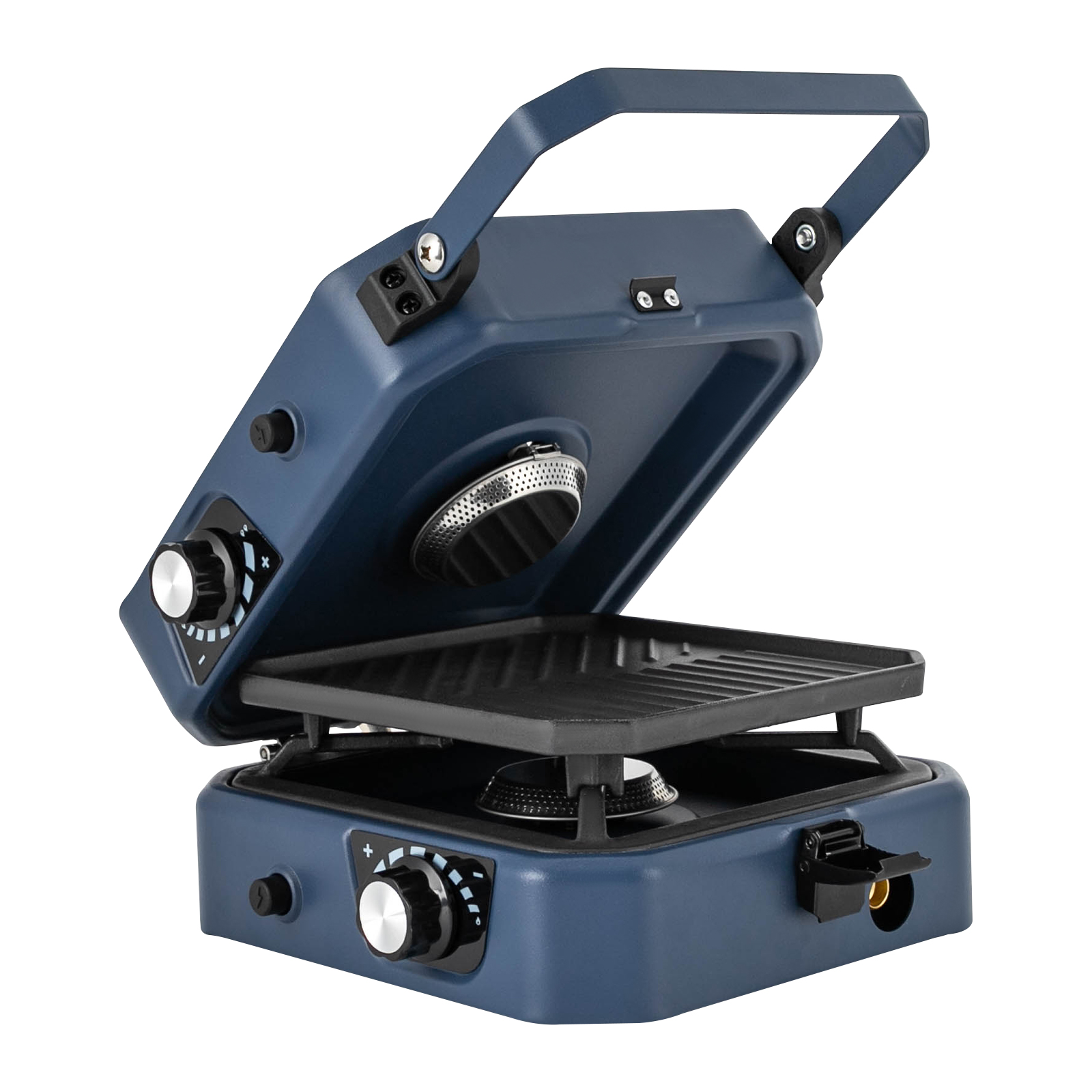 CNCEST Foldable Camping Stove Portable Stove Camping Stove For Camping Traveling And Exploring Rectangular Foldable Camp Stove Blue