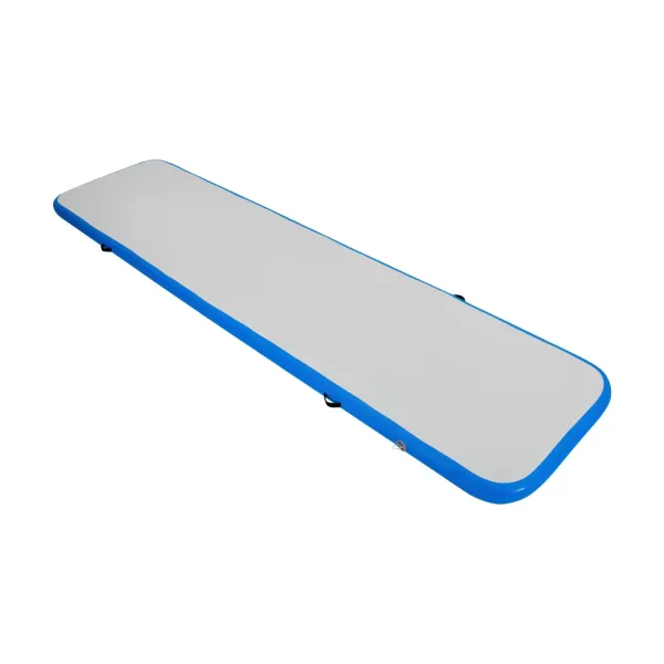 Inflatable Gymnastics Mat, Fitness Mat, Sports Mat, with Carrying Bag and Electric Air Pump, 1*4 M