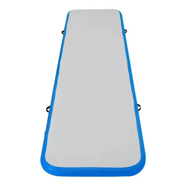 Inflatable Gymnastics Mat, Fitness Mat, Sports Mat, with Carrying Bag and Electric Air Pump, 1*4 M
