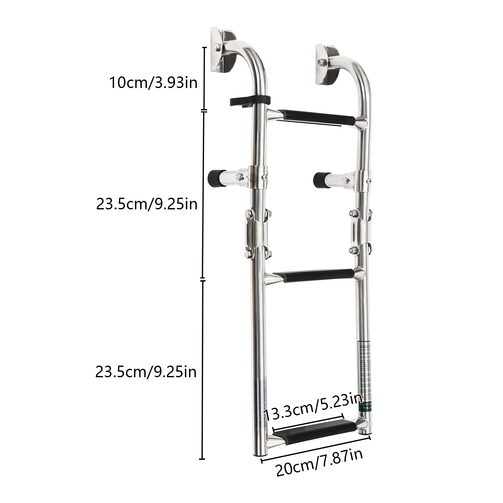 3 Step Folding Ladder Polished Stainless Steel Boat Pontoon Ladder Stainless Steel Ladder For Yachts Speedboats Fishing Boats 3 Step Folding Ladder Polished Stainless Steel Boat Pontoon Ladder Stainless Steel Ladder For Yachts Speedboats Fishing Boats