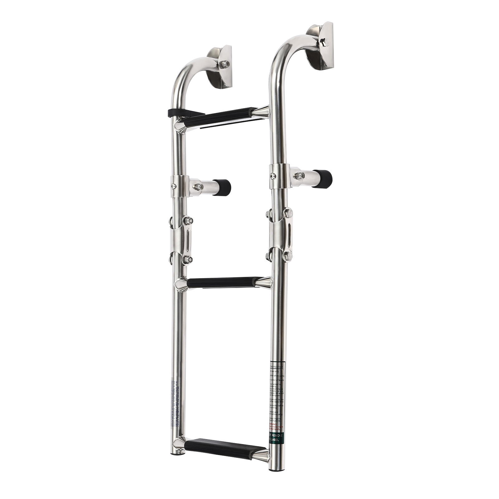 3 Step Folding Ladder Polished Stainless Steel Boat Pontoon Ladder Stainless Steel Ladder For Yachts Speedboats Fishing Boats 3 Step Folding Ladder Polished Stainless Steel Boat Pontoon Ladder Stainless Steel Ladder For Yachts Speedboats Fishing Boats