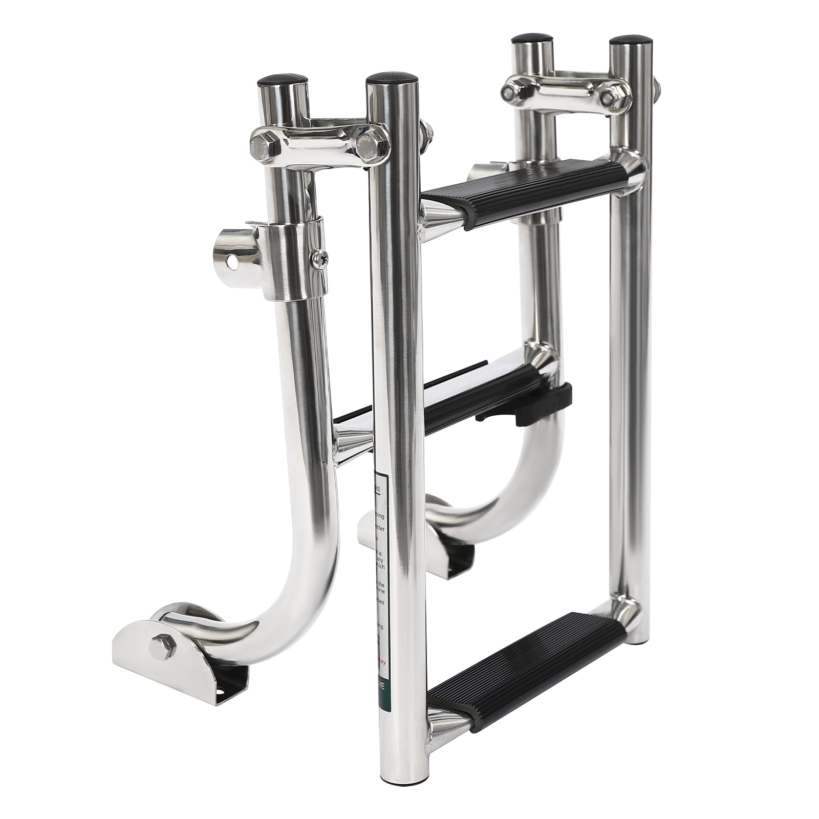 3 Step Folding Ladder Polished Stainless Steel Boat Pontoon Ladder Stainless Steel Ladder For Yachts Speedboats Fishing Boats 3 Step Folding Ladder Polished Stainless Steel Boat Pontoon Ladder Stainless Steel Ladder For Yachts Speedboats Fishing Boats