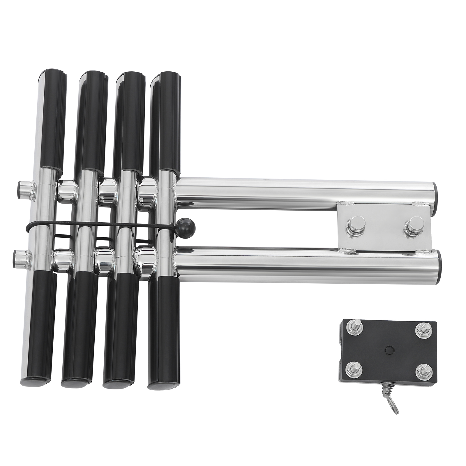 Boat Telescopic Ladder, Stainless Steel Telescopic Ladder, 4 Steps Boat Ladder for Boats, Yachts Boat Telescopic Ladder, Stainless Steel Telescopic Ladder, 4 Steps Boat Ladder for Boats, Yachts