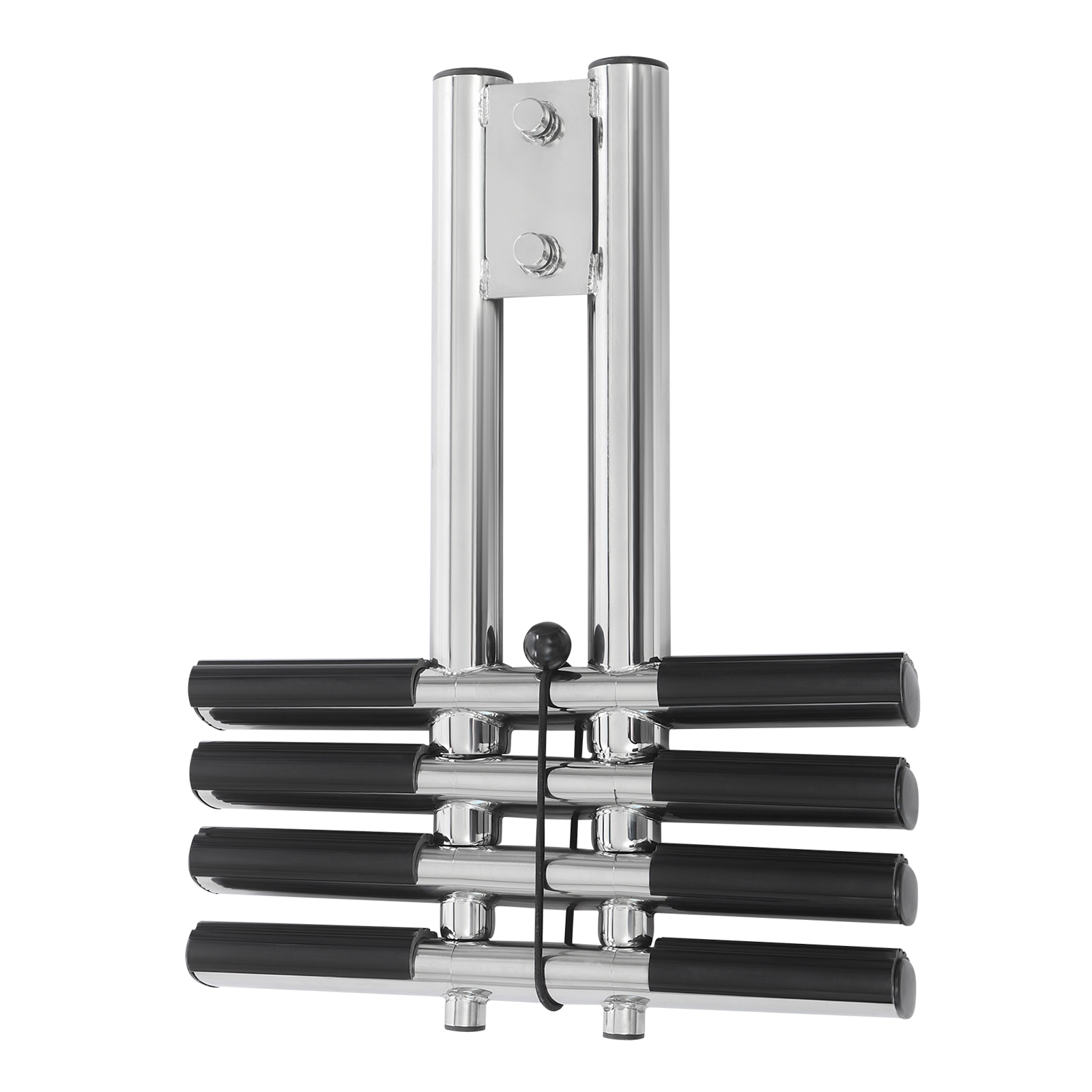 Boat Telescopic Ladder, Stainless Steel Telescopic Ladder, 4 Steps Boat Ladder for Boats, Yachts