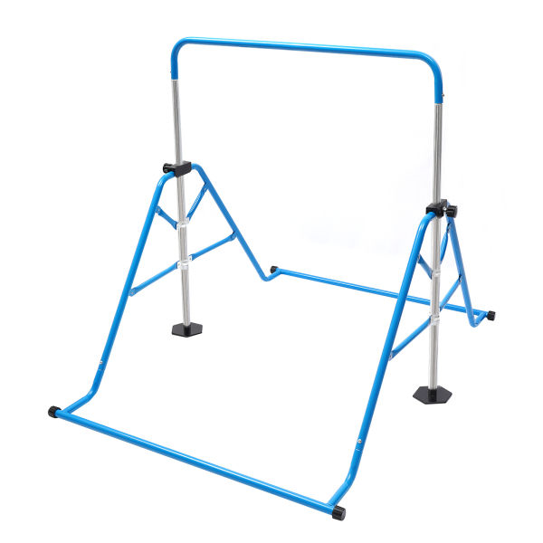 Fun Gymnastics Bars Expandable Children's Training Monkey Folding Bars Climbing Tower Child Play Training Gym Adjustable Height Round Base
