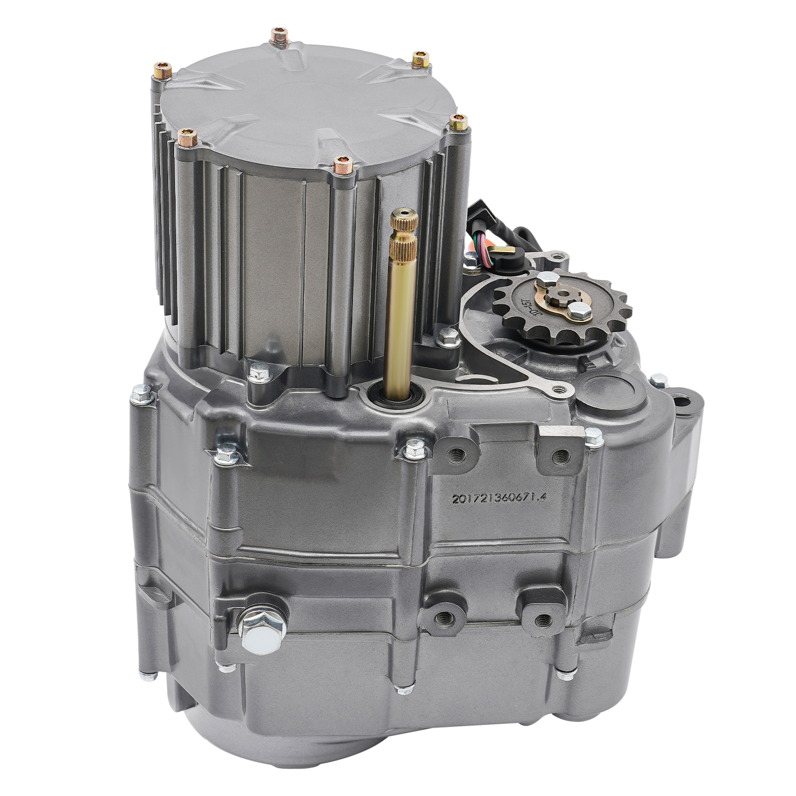 Electric Motor Kit Suitable For Converting Beach Cars Electric Motorcycles ATVs Tricycles Go-karts Golf Carts Grey 1000W DC Brushless Motor 60V