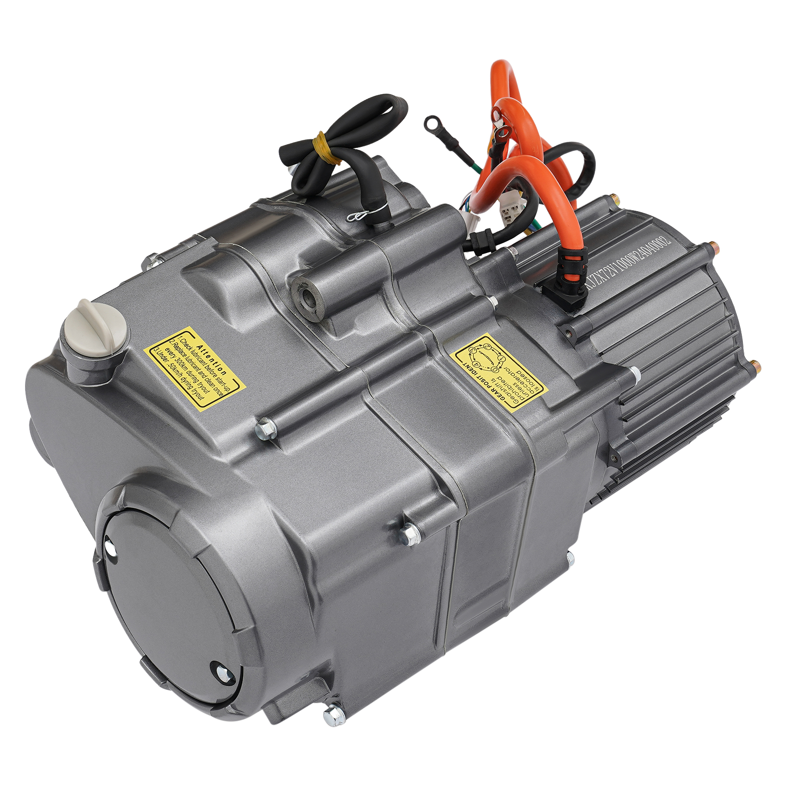 Electric Motor Kit Suitable For Converting Beach Cars Electric Motorcycles ATVs Tricycles Go-karts Golf Carts Grey 1000W DC Brushless Motor 72V