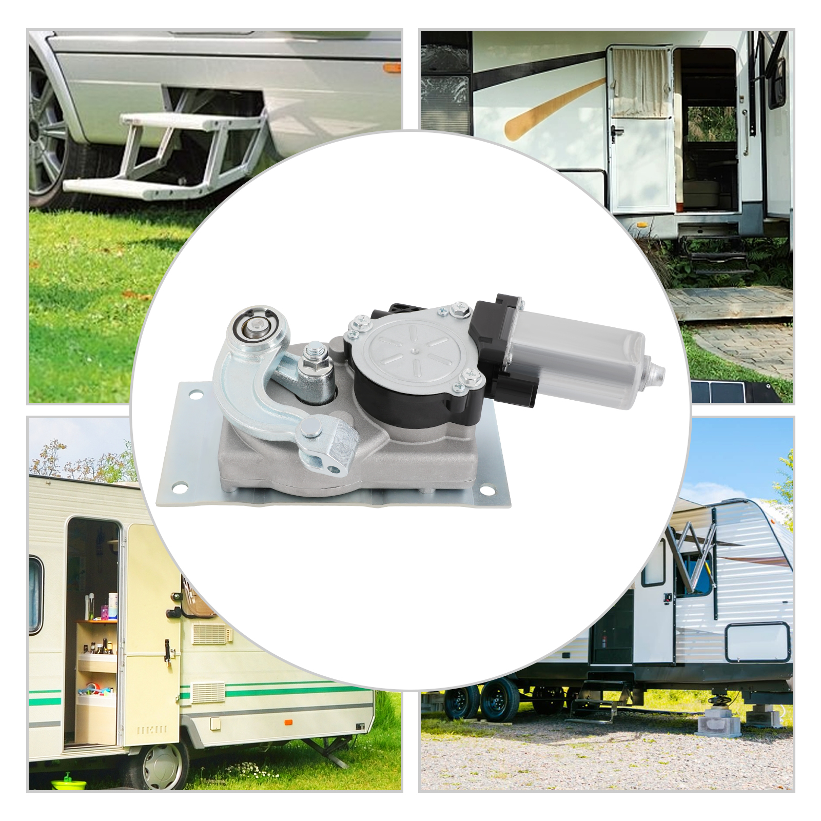 RV Step Motor Conversion Kit, Motorhome Power Stair Motor Kit, Electric Entry Steps Series