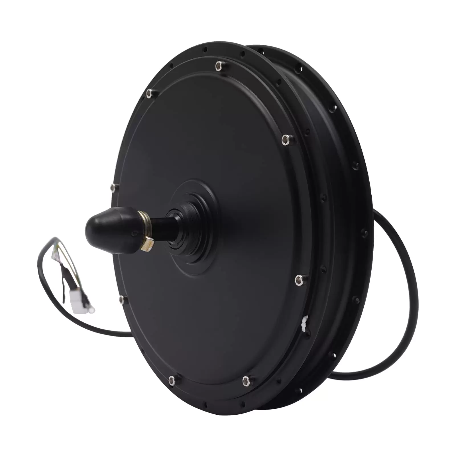 36V 500W Electric Hub Rear Motor - Fits 135mm - 5.31in Bike - Black