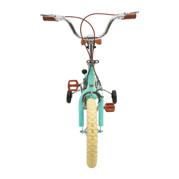 14 Inch Children's Bike With Training Wheels Stable Bike For Children Aged 3 To 7 Years Maximum Load 80Kg Suitable For City And Cycle Paths Dark Green