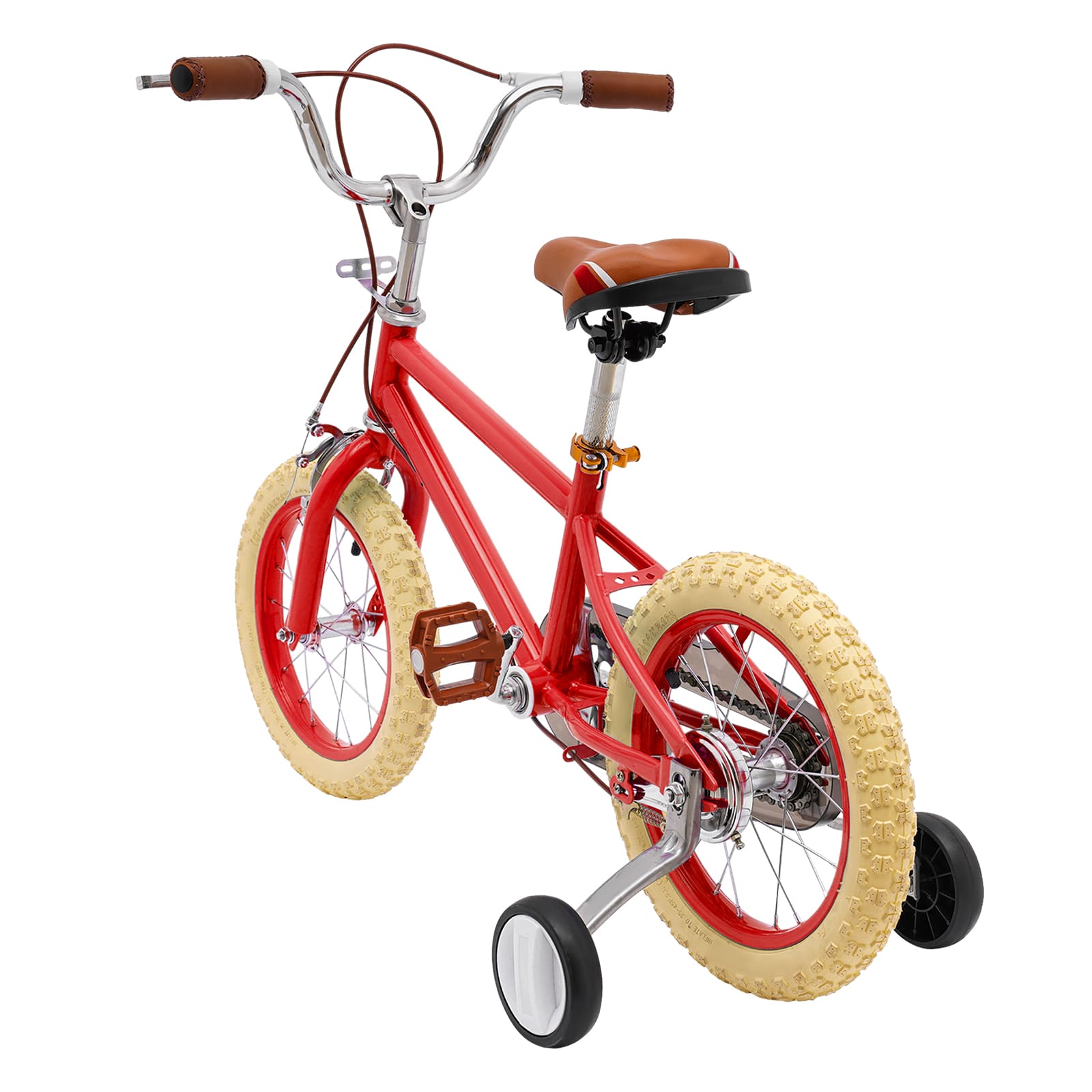 14 Inch Children's Bike With Training Wheels Stable Bike For Children Aged 3 To 7 Years Maximum Load 80 Kg Suitable For City And Cycle Paths Red 14 Inch Children's Bike With Training Wheels Stable Bike For Children Aged 3 To 7 Years Maximum Load 80 Kg Suitable For City And Cycle Paths Red