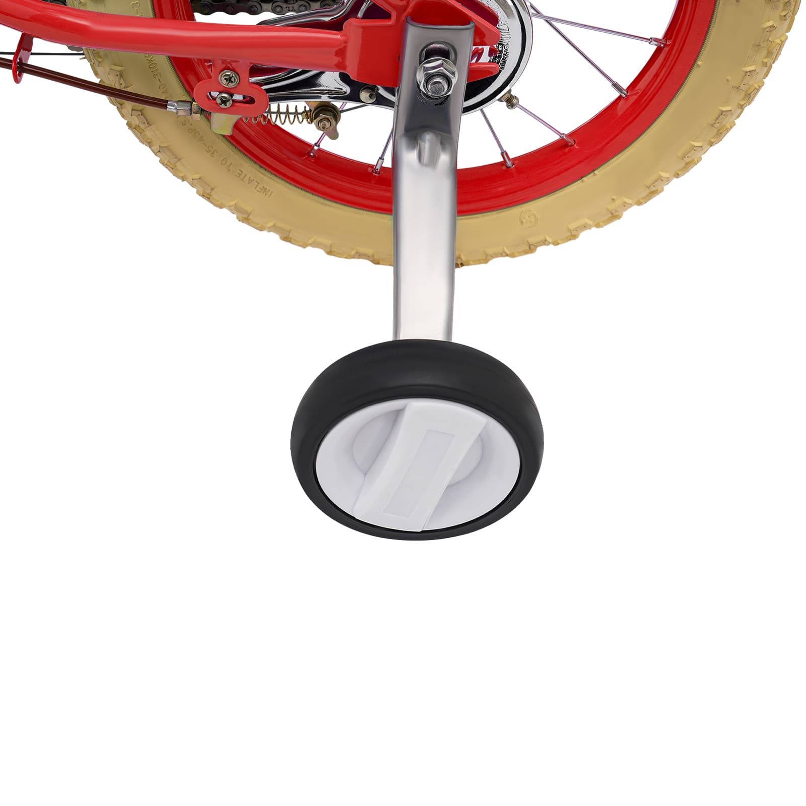 14 Inch Children's Bike With Training Wheels Stable Bike For Children Aged 3 To 7 Years Maximum Load 80 Kg Suitable For City And Cycle Paths Red 14 Inch Children's Bike With Training Wheels Stable Bike For Children Aged 3 To 7 Years Maximum Load 80 Kg Suitable For City And Cycle Paths Red