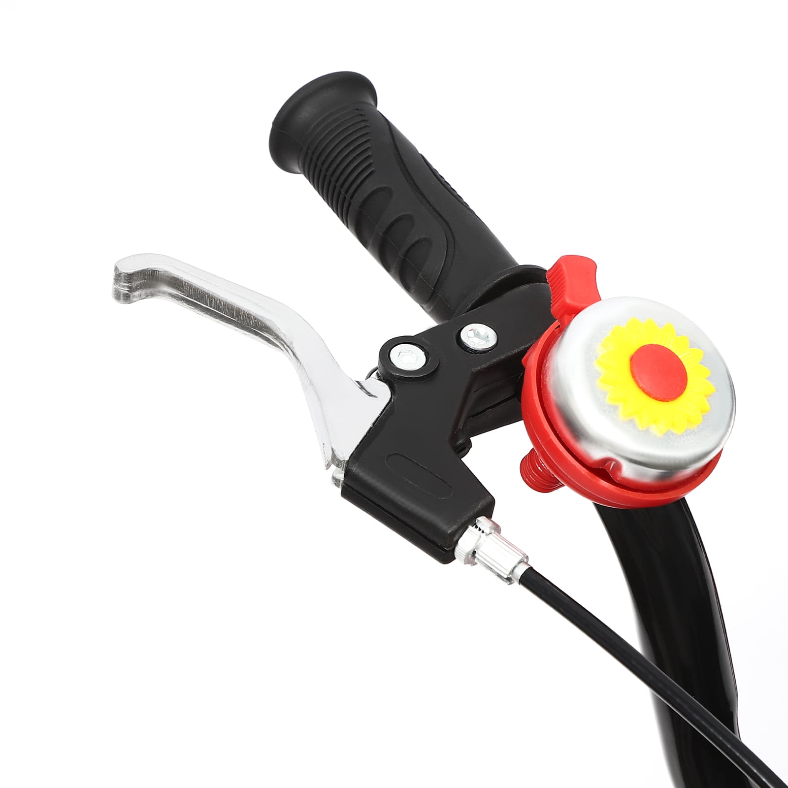 14 Inch Unisex Children's Bike with Auxiliary Wheel Coaster Brake Training Wheels Suitable Gift for 3-5 Years Old Children Red