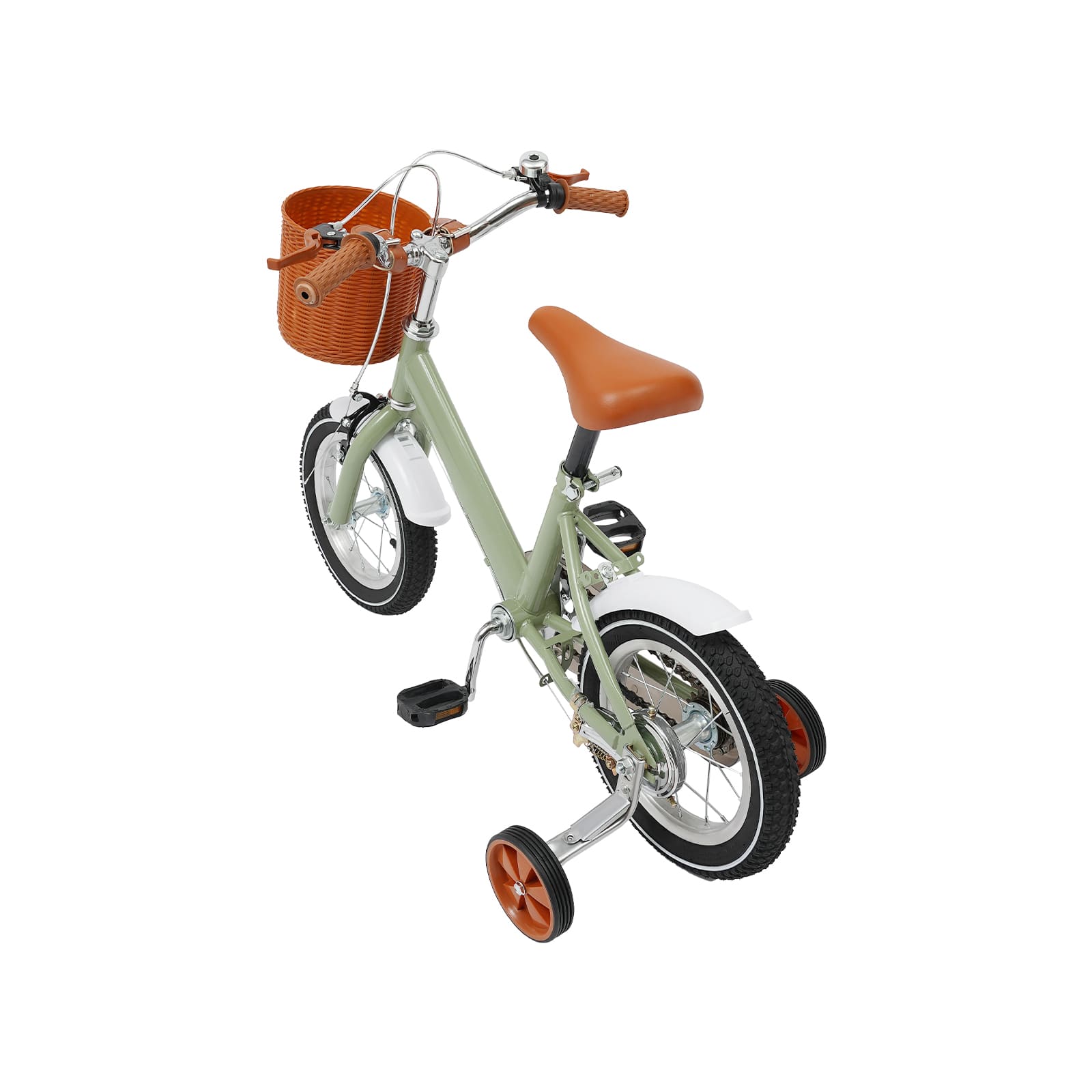 12 Inch Kids Bike, Balance and Pedal Learning Bike, 2-4 Years Old/80-110cm (Green) 12 Inch Kids Bike, Balance and Pedal Learning Bike, 2-4 Years Old/80-110cm (Green)