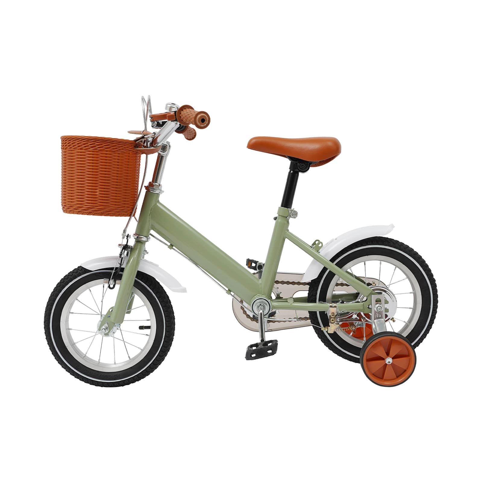 12 Inch Kids Bike, Balance and Pedal Learning Bike, 2-4 Years Old/80-110cm (Green) 12 Inch Kids Bike, Balance and Pedal Learning Bike, 2-4 Years Old/80-110cm (Green)