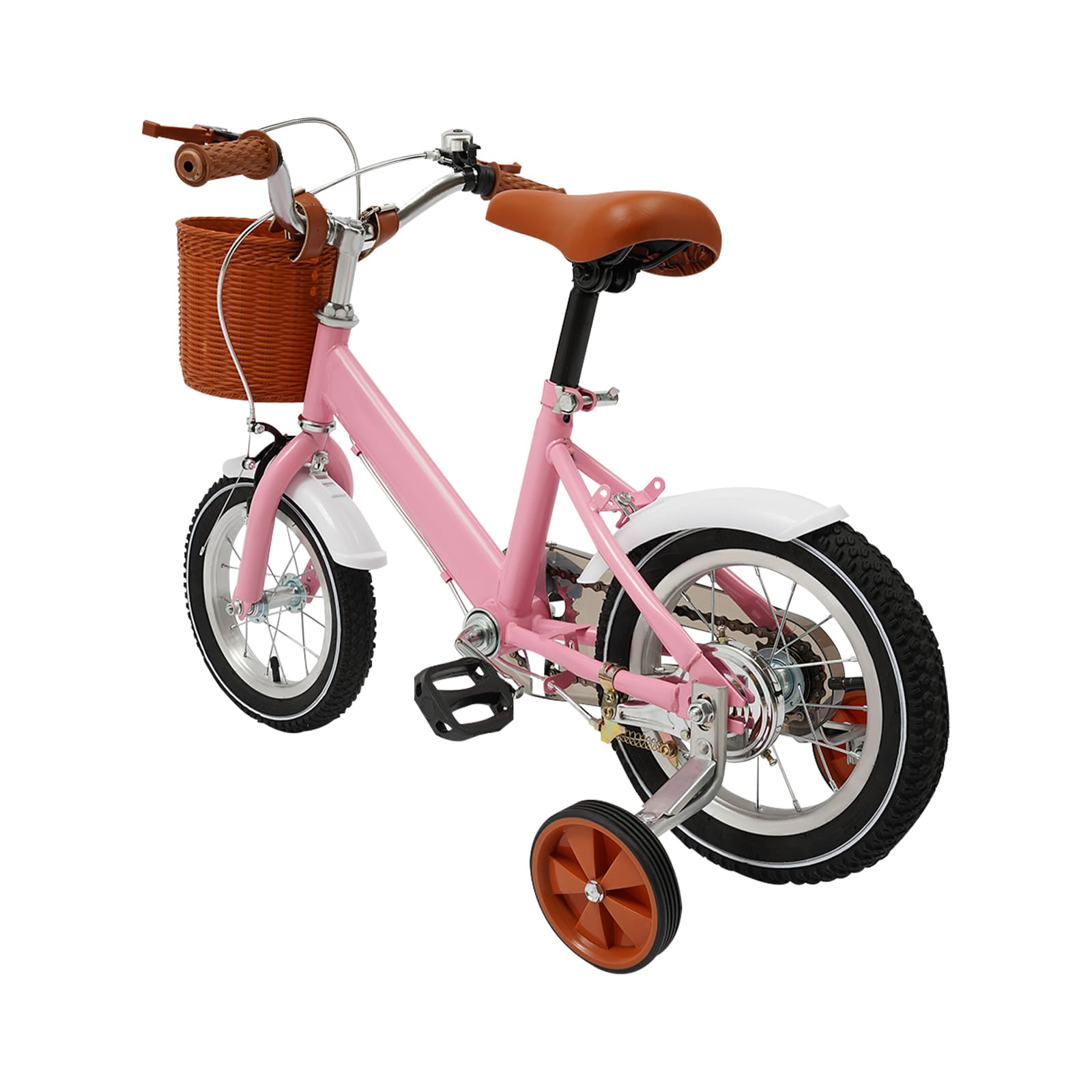 12 Inch Kids Bike, Balance and Pedal Learning Bike, 2-4 Years Old/80-110cm (Pink) 12 Inch Kids Bike, Balance and Pedal Learning Bike, 2-4 Years Old/80-110cm (Pink)
