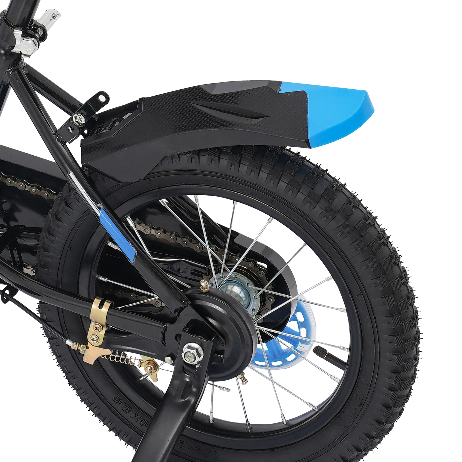 14 Inch Children's Bicycle for Children who are 3.12-3.77ft in Height, Aged from 3-7 Years Old, and within 132 lbs in Weight - Blue 14 Inch Children's Bicycle for Children who are 3.12-3.77ft in Height, Aged from 3-7 Years Old, and within 132 lbs in Weight - Blue