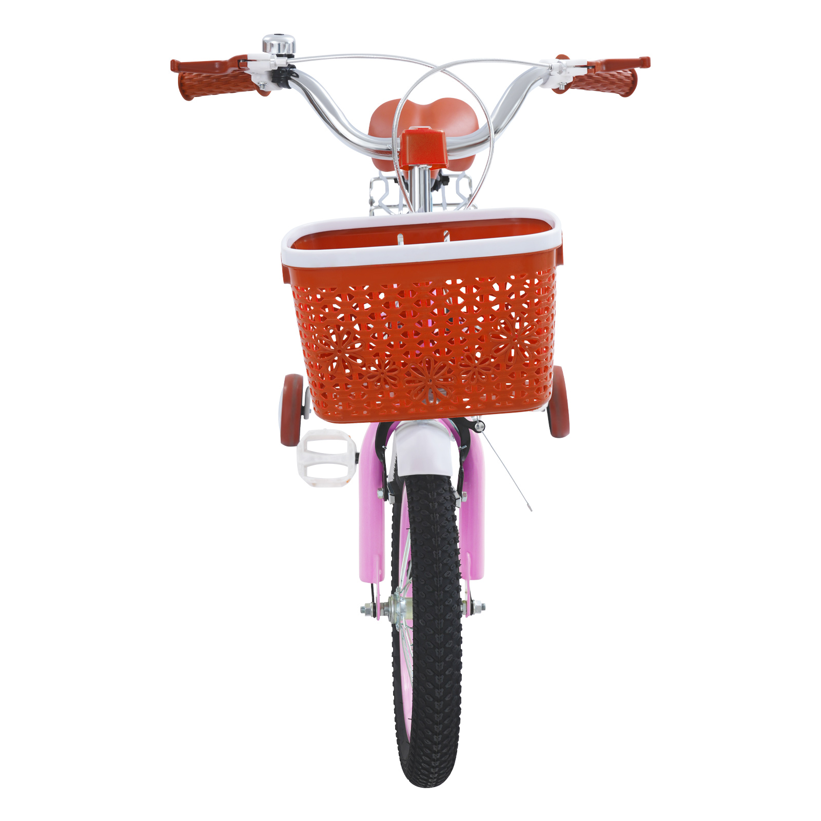 14in Kids Bike, Kids Bike with Light & Training Wheels for Children who 37.4-45.28" in Height and Aged from 3-7 Years Old - Pink 14in Kids Bike, Kids Bike with Light & Training Wheels for Children who 37.4-45.28" in Height and Aged from 3-7 Years Old - Pink