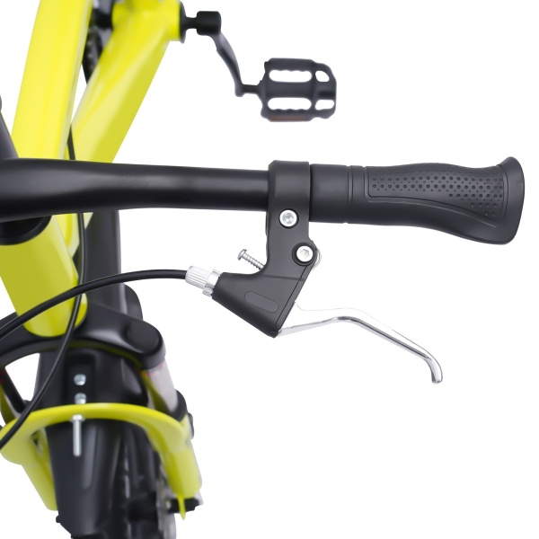 18 Inch Kids Girls Boys Bike Children's Bicycle 18" Wheel Mountain Bike 1 Speed Yellow Boys Girls Freestyle BMX Bicycle