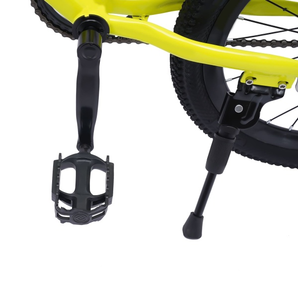 18 Inch Kids Girls Boys Bike Children's Bicycle 18" Wheel Mountain Bike 1 Speed Yellow Boys Girls Freestyle BMX Bicycle