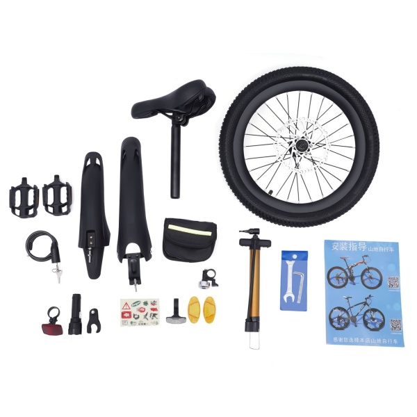 18 Inch Kids Girls Boys Bike Children's Bicycle 18" Wheel Mountain Bike 1 Speed Yellow Boys Girls Freestyle BMX Bicycle