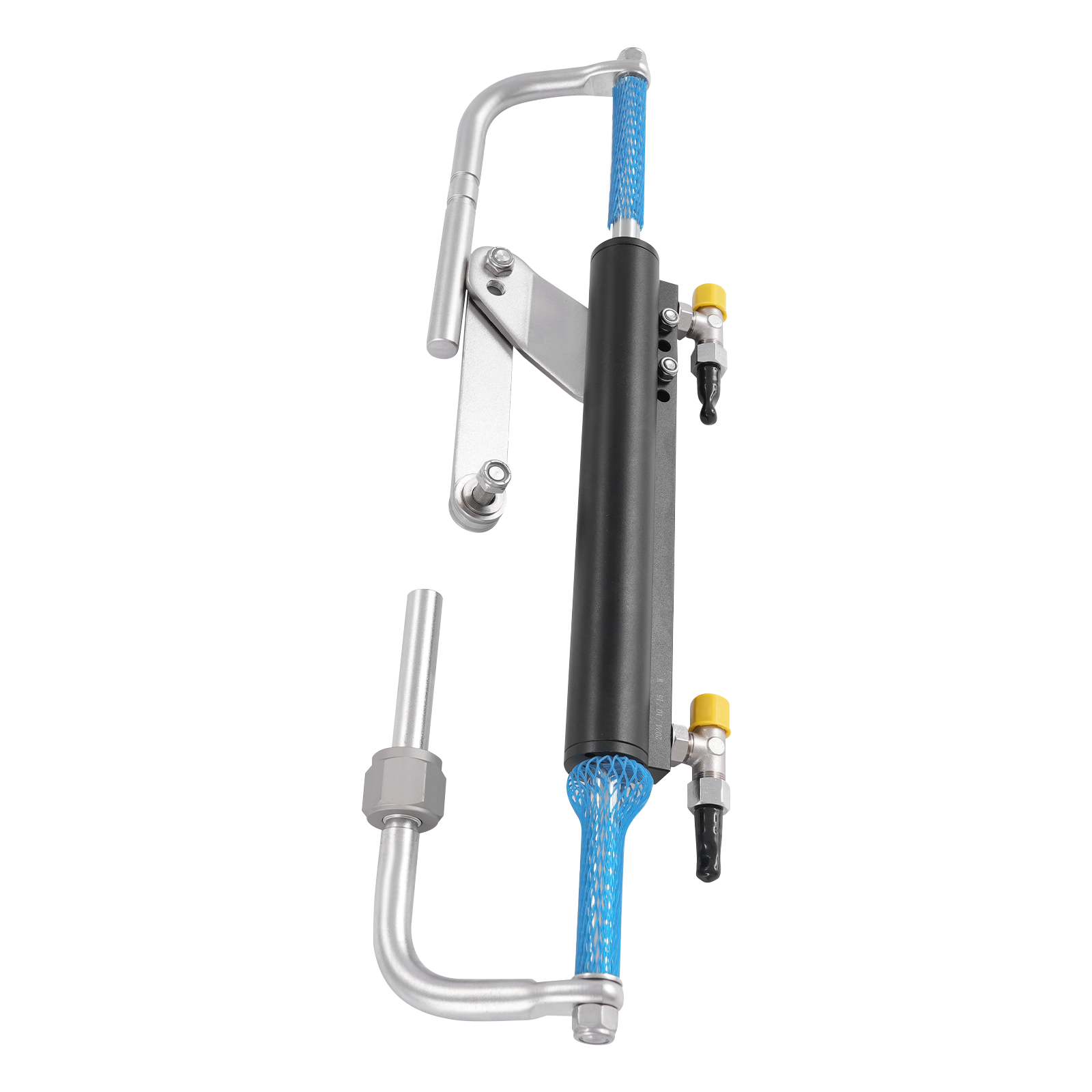 Hydraulic Outboard Steering Kit, 90HP Hydraulic Steering Mechanism for Marine Boats with Control Pump, Hydraulic Boat Steering Kit Hydraulic Outboard Steering Kit, 90HP Hydraulic Steering Mechanism for Marine Boats with Control Pump, Hydraulic Boat Steering Kit