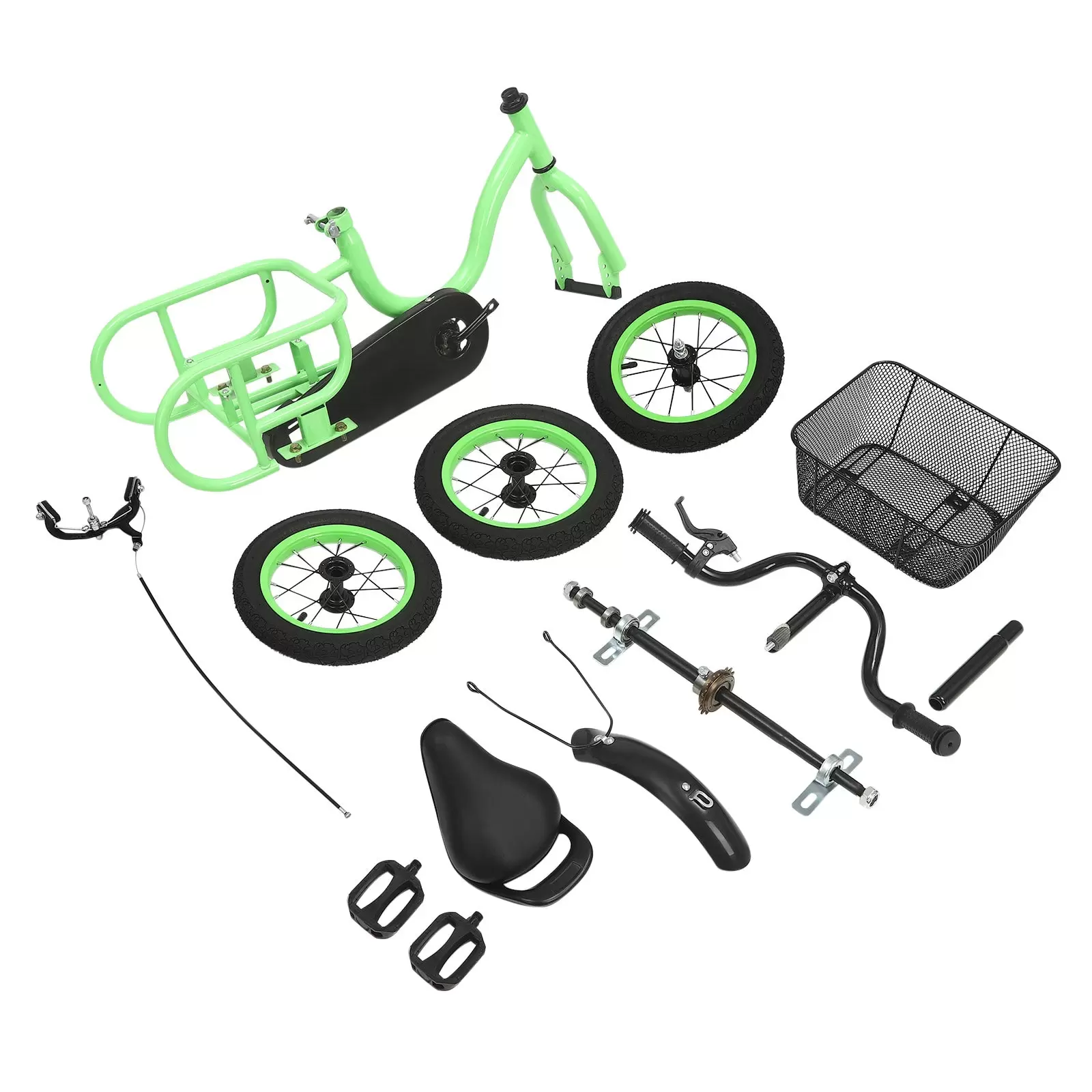 12 inch 3 wheel tricycle kids bikes for boys/girls single speed tricycle light green bike kids bike 3 wheels bike 12 inch 3 wheel tricycle kids bikes for boys/girls single speed tricycle light green bike kids bike 3 wheels bike