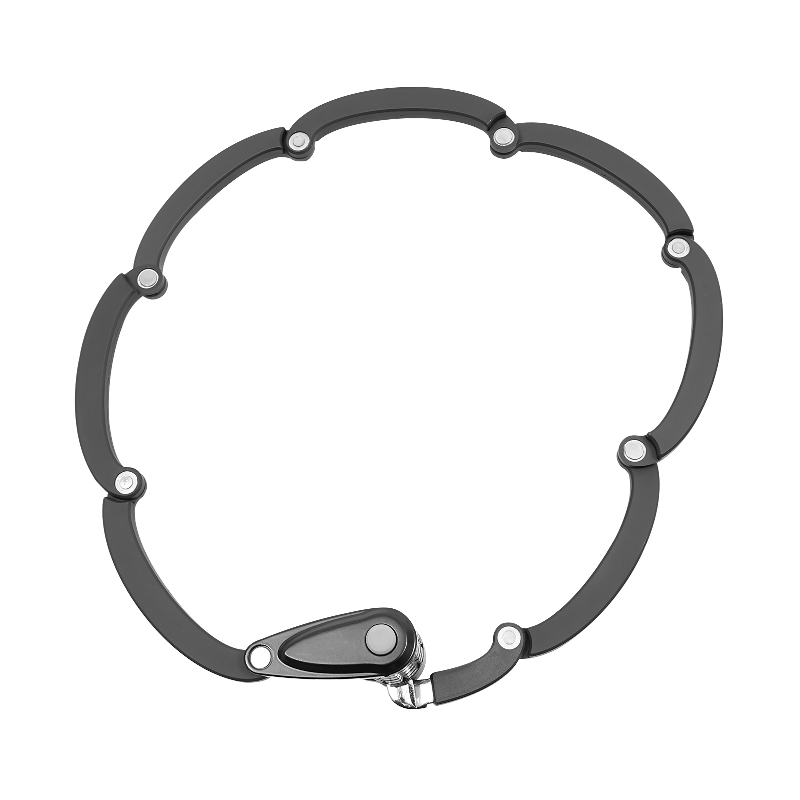 Foldable bike lock, 4-digit bike lock, for bicycles, motorcycles, doors, etc., Black Foldable bike lock, 4-digit bike lock, for bicycles, motorcycles, doors, etc., Black