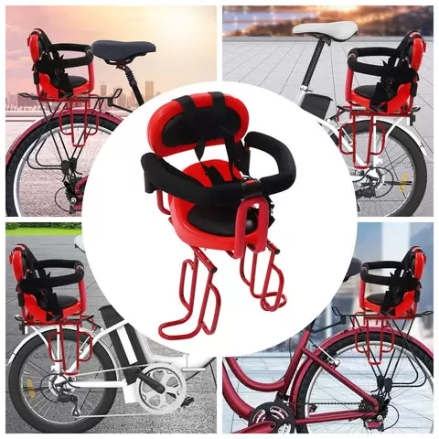 Siège arrière vélo pour Enfants jusqu'à 6 Ans