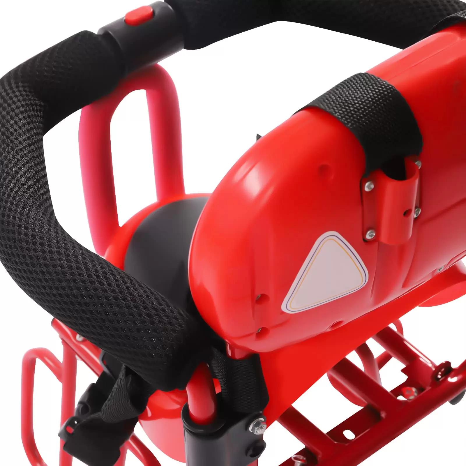 Child Bike Seat for Children up to 6 Years, Child Bike Seat for Luggage Carrier, Easy Mount - Red Child Bike Seat for Children up to 6 Years, Child Bike Seat for Luggage Carrier, Easy Mount - Red