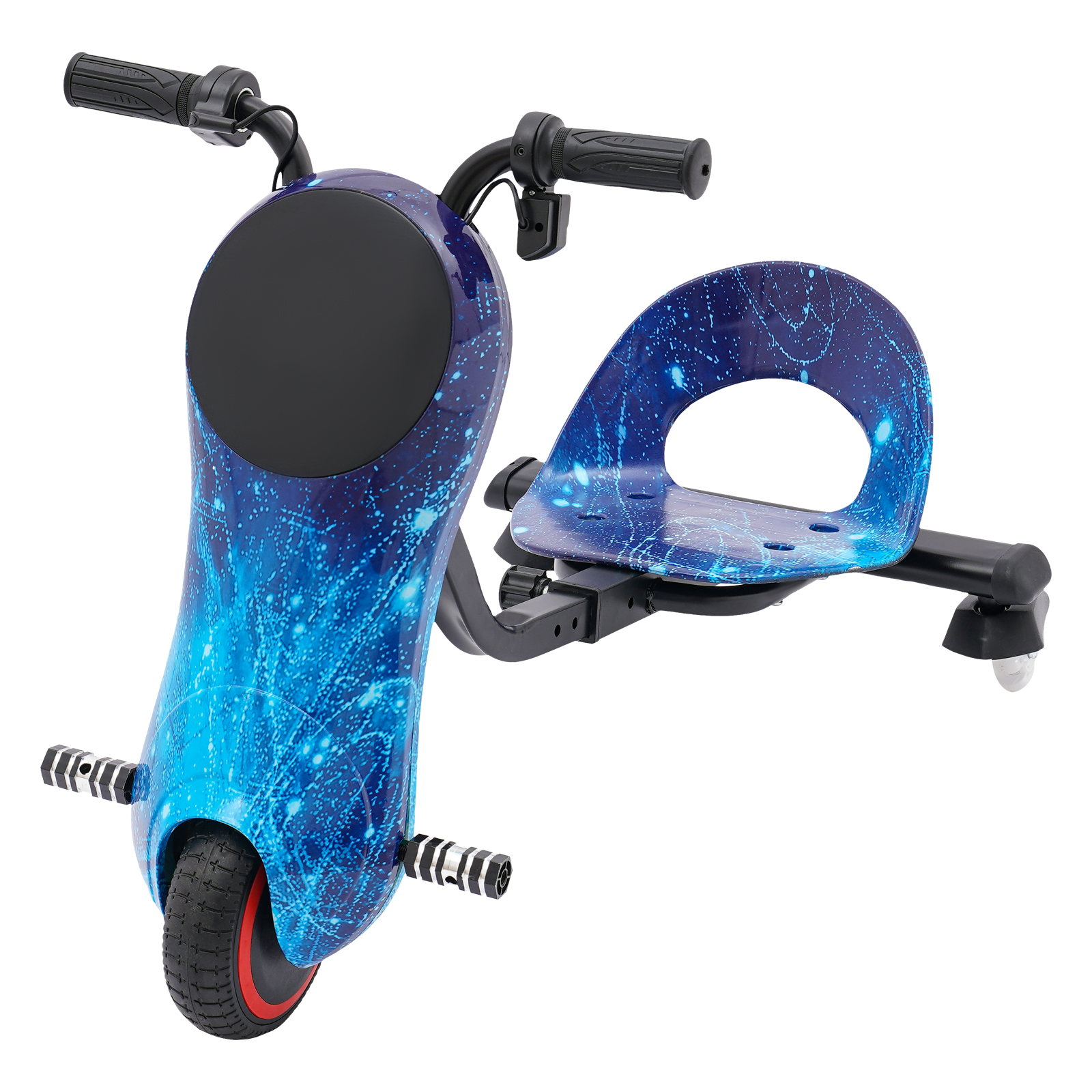 Electric Motor Tricycle, Electric Drift Scooter for Kids, Drift Tricycle Scooter (Sky Blue) Electric Motor Tricycle, Electric Drift Scooter for Kids, Drift Tricycle Scooter (Sky Blue)