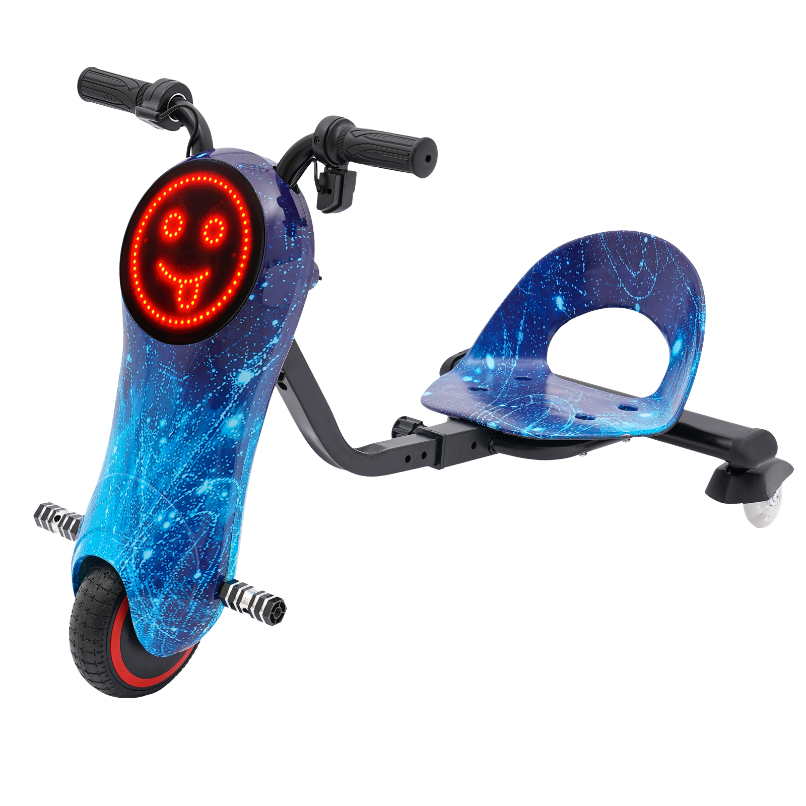 Electric Motor Tricycle, Electric Drift Scooter for Kids, Drift Tricycle Scooter (Sky Blue)
