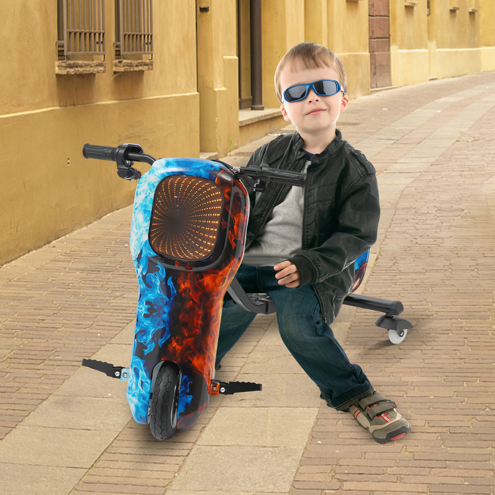 Children's electric scooter, 3 speed children's electric scooter, children's electric tricycle Children's electric scooter, 3 speed children's electric scooter, children's electric tricycle