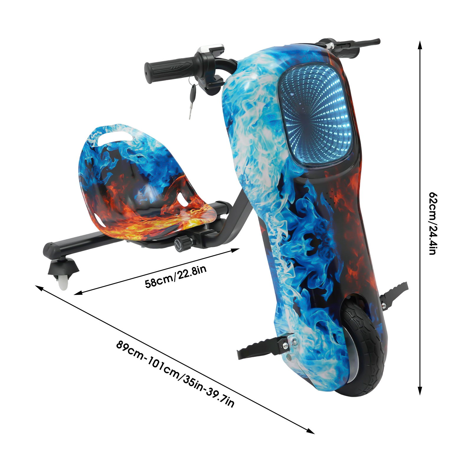 Children's electric scooter, 3 speed children's electric scooter, children's electric tricycle Children's electric scooter, 3 speed children's electric scooter, children's electric tricycle