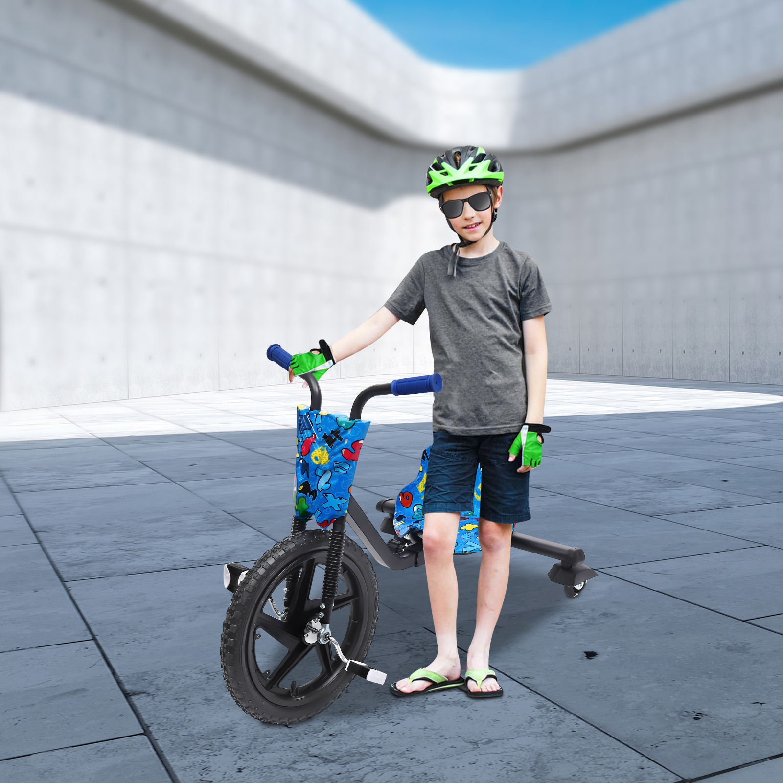 Children's Pedal Tricycle, Scooter for Children from 6 Years, Pedal Scooter used in Amusement Parks, Parks, Schools Children's Pedal Tricycle, Scooter for Children from 6 Years, Pedal Scooter used in Amusement Parks, Parks, Schools